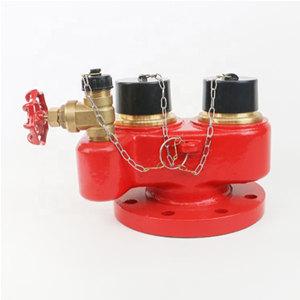 4″ x 2 Way Breeching Inlet Valve Fire Brigade Connection 