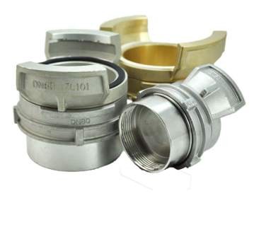 French Type Guillemin Coupling Female Thread With Locking Ring 