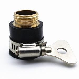 Brass Garden Hose Coupling Rubber Connector Brass Garden Hose Coupling Rubber Connector