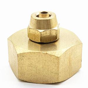 3/4-Inch Female Garden Hose by 1/4-Inch Compression Brass Adapter