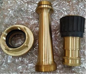 Fire hose nozzle GOST coupling