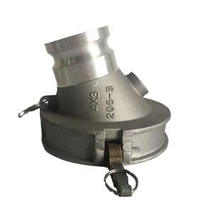 Oil Fuel Tanker Truck  Aluminum 4 Inch API Adaptor Coupler / Gravity Drop Coupler  Oil Fuel Tanker Truck  Aluminum 4 Inch API Adaptor Coupler / Gravity Drop Coupler