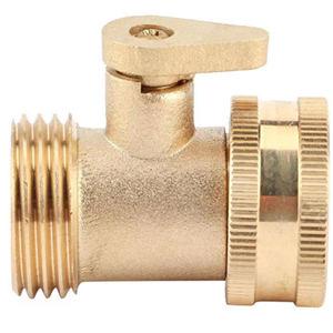 One Way Garden Hose Connector Shut Off Valve One Way Garden Hose Connector Shut Off Valve