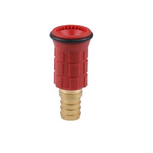 Red Plastic Fire Hose Reel Nozzle