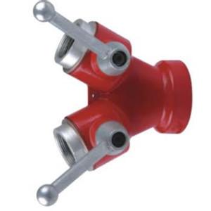 Siamese  Water Divider Gated Wyes & Water Thief Fire Valve