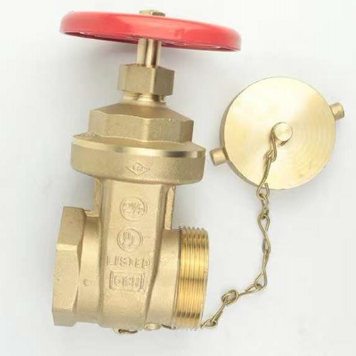 7 1/2 inch plat with 3" threaded output S&C Brass 2.5" Flanged Fire Valve RG5 